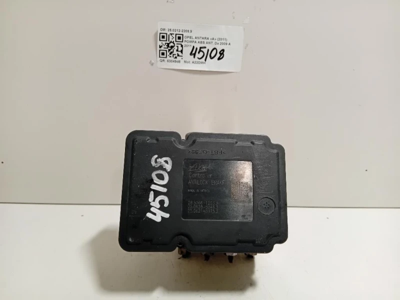 Pompa ABS ANT 250212-22099 P68272500AA Opel Antara A 2011