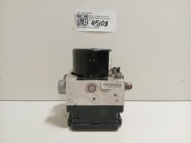 Pompa ABS ANT 250212-22099 P68272500AA Opel Antara A 2011