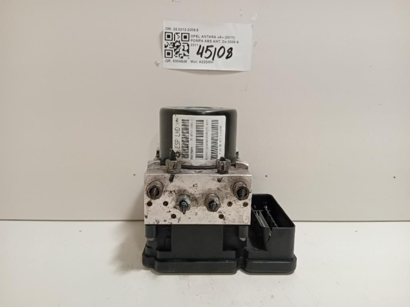 Mozzo Ruota Ccuscinetto POST DX 13591998 Opel Astra J 2012