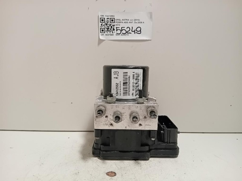 Pompa ABS ANT 13412552 Opel Astra J 2010