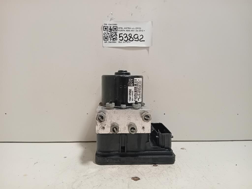 Pompa ABS ANT 13412550 Opel Astra J 2012