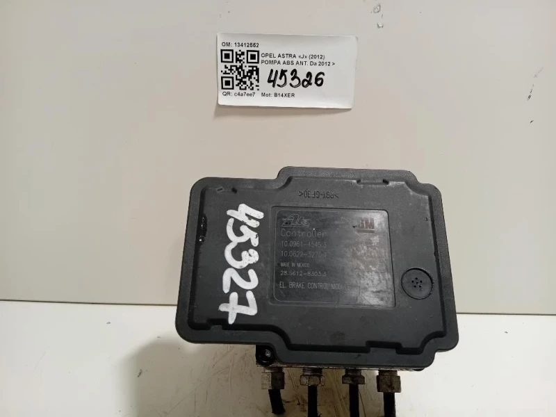 Pompa ABS ANT 13412552 Opel Astra J 2012