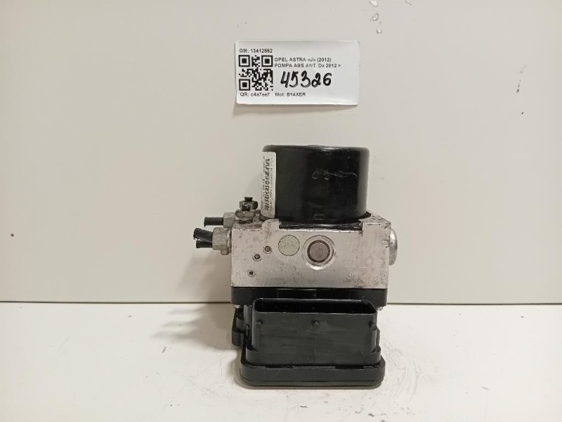 Pompa ABS ANT 13412552 Opel Astra J 2012