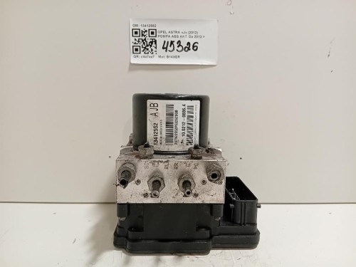 Pompa ABS ANT 13412552 Opel Astra J 2012