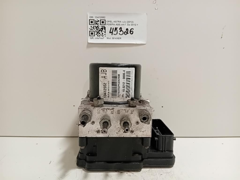 Pompa ABS ANT 13412552 Opel Astra J 2012
