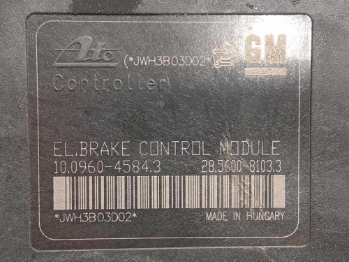 Pompa ABS ANT 13412550 Opel Astra J 2012