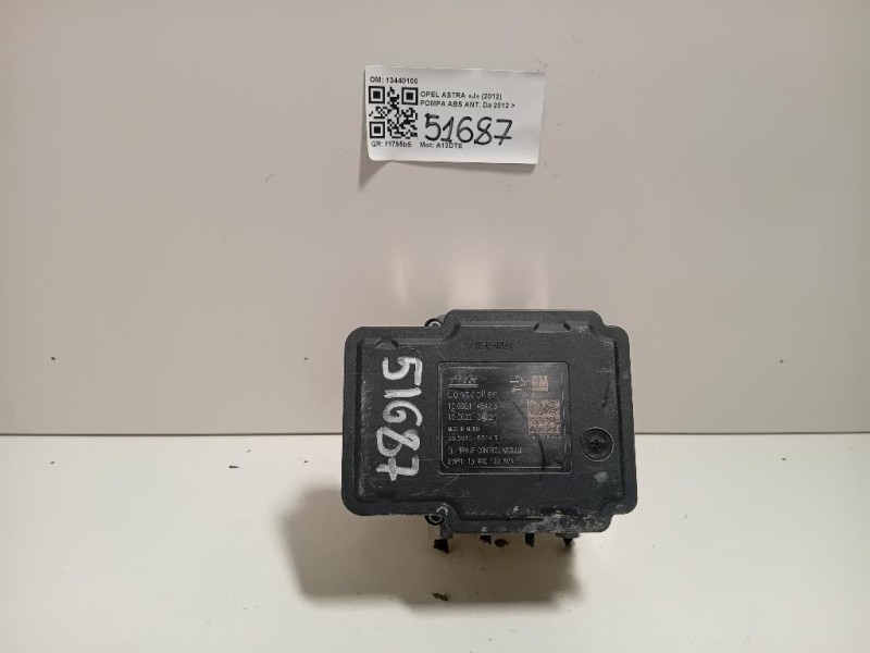 Pompa ABS ANT 13440100 Opel Astra J 2012