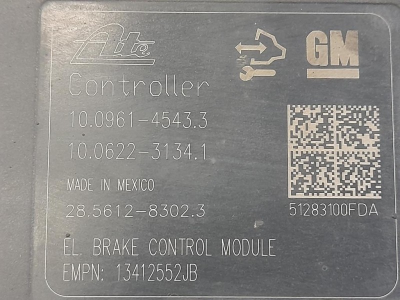 Pompa ABS ANT 13412552 Opel Astra J 2012