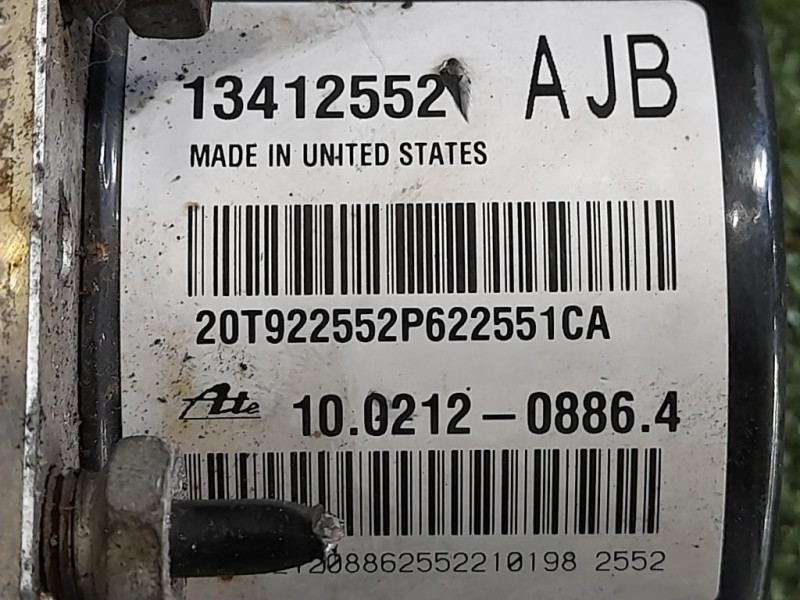 Pompa ABS ANT 13412552 Opel Astra J 2012