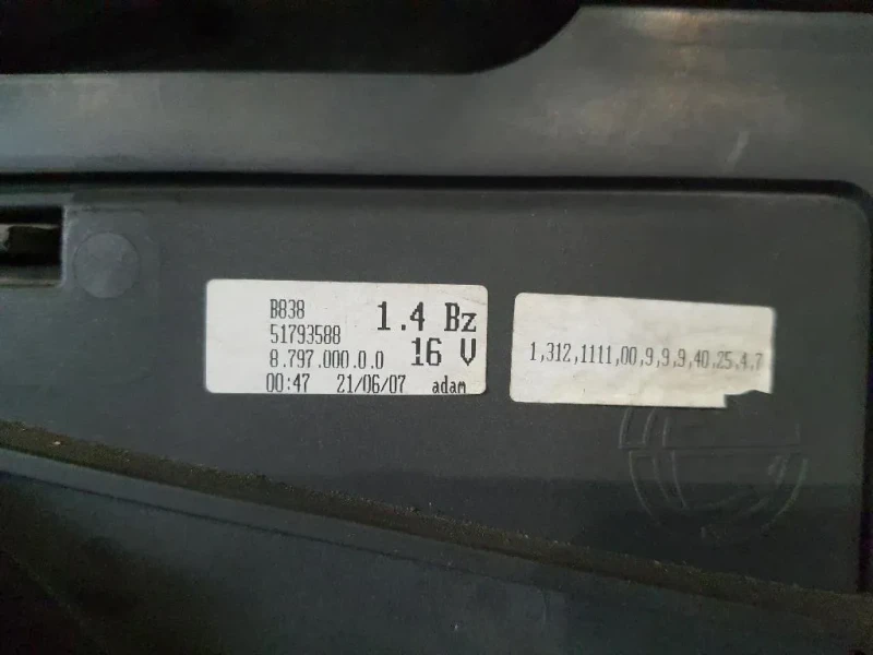 Musata + KIT Radiatori 71777626 Fiat 500 II 2008