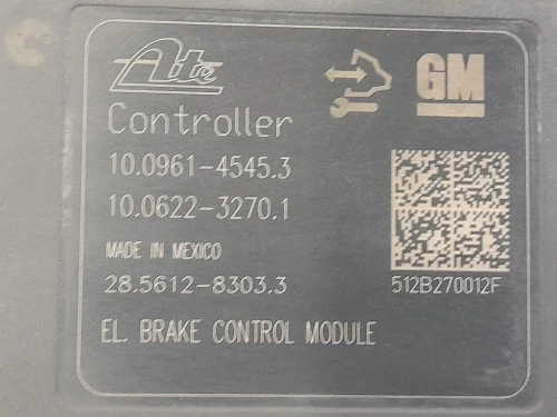 Pompa ABS ANT 13512552 Opel Astra J 2012