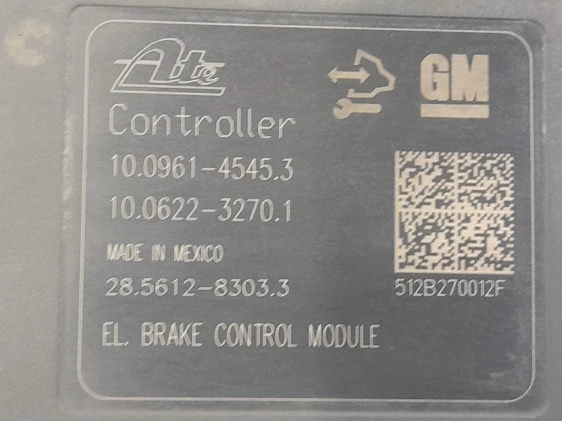 Pompa ABS ANT 13512552 Opel Astra J 2012