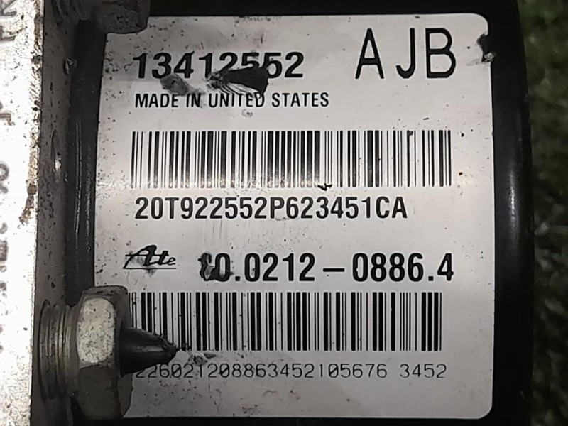 Pompa ABS ANT 13512552 Opel Astra J 2012