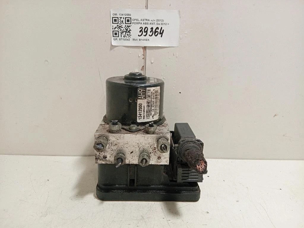 Pompa ABS ANT 13412550 Opel Astra J 2012