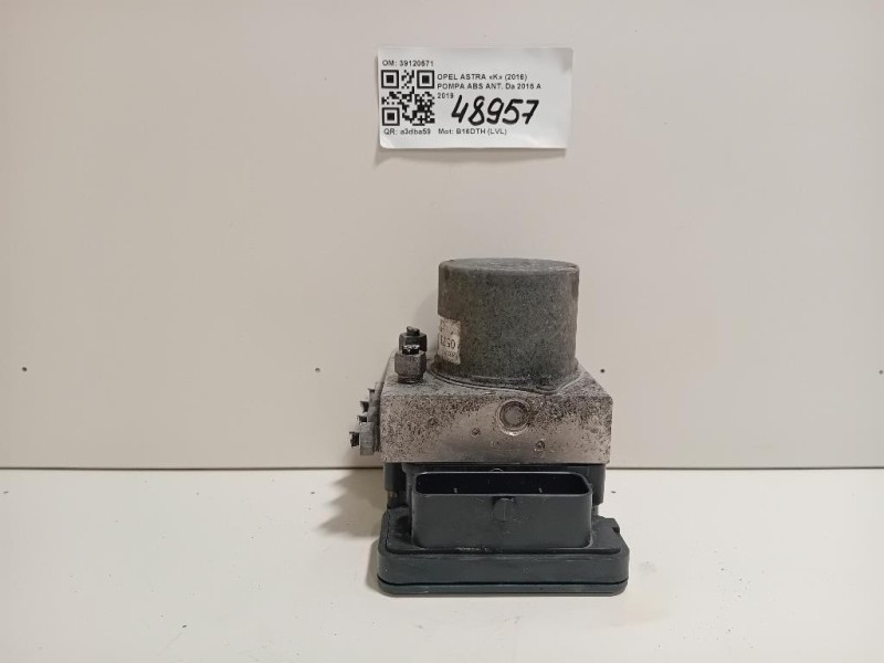 Pompa ABS ANT 39120571 Opel Astra K 2016