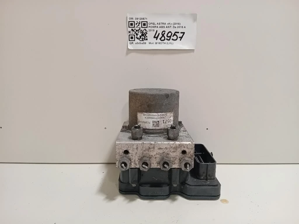 Pompa ABS ANT 39120571 Opel Astra K 2016