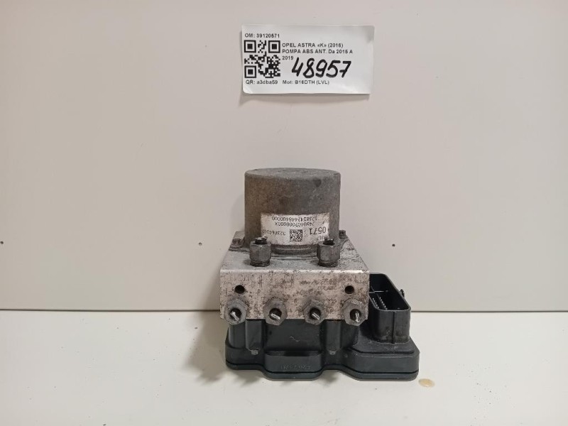 Pompa ABS ANT 39120571 Opel Astra K 2016