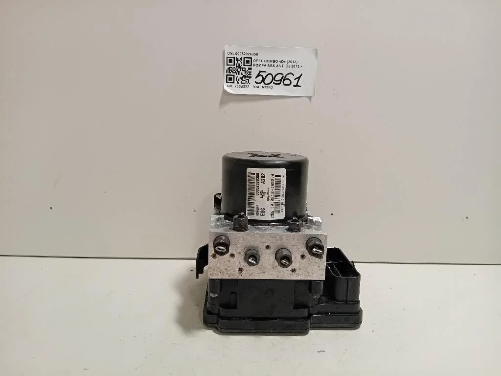 Pompa ABS ANT 00052026358 Opel Combo D 2012