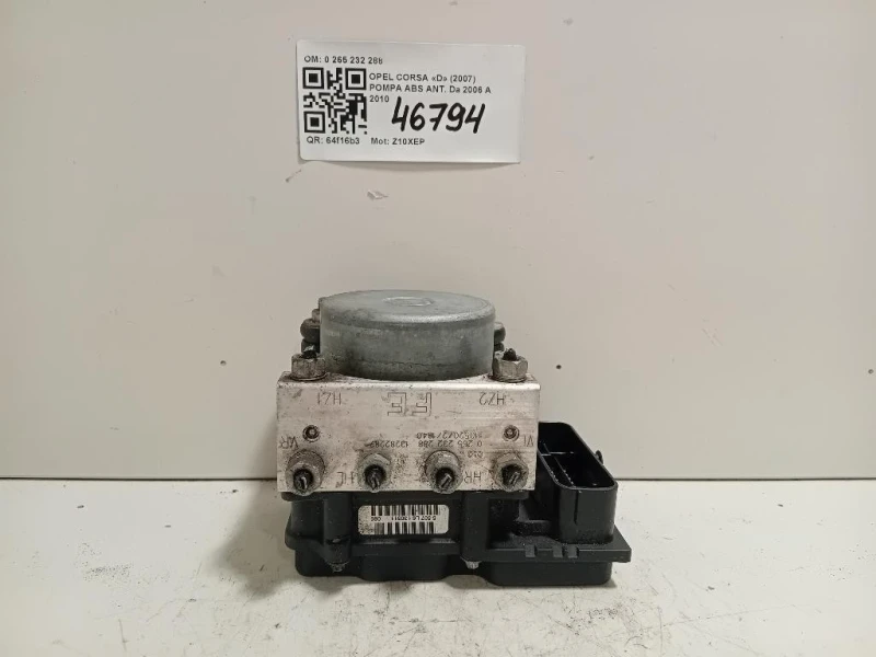 Pompa ABS ANT 0 265 232 288 Opel Corsa D 2007