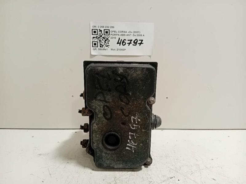 Pompa ABS ANT 0 265 232 288 Opel Corsa D 2007