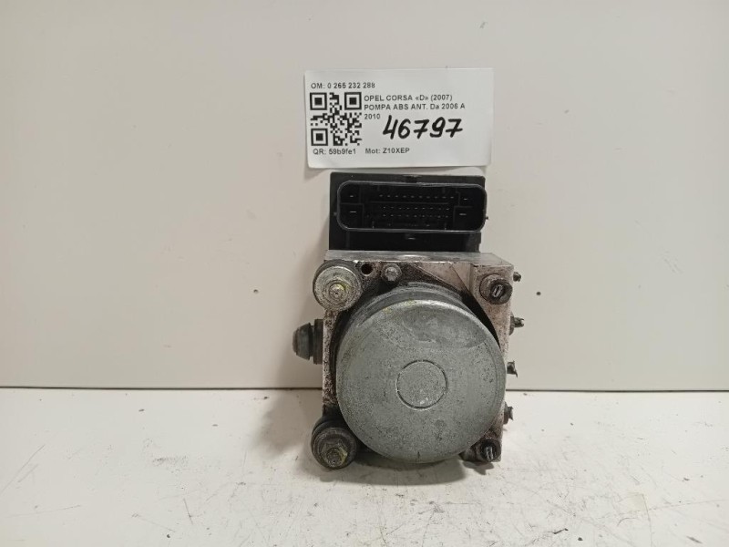 Pompa ABS ANT 0 265 232 288 Opel Corsa D 2007