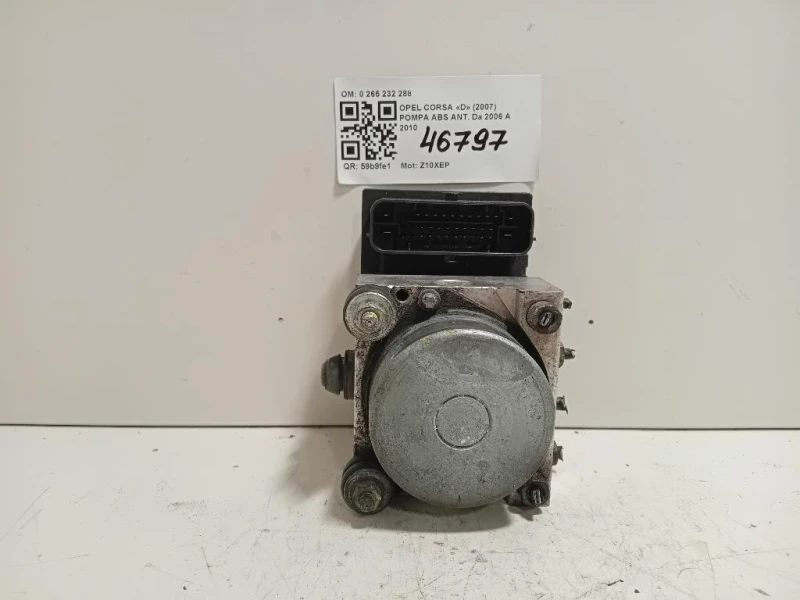 Pompa ABS ANT 0 265 232 288 Opel Corsa D 2007