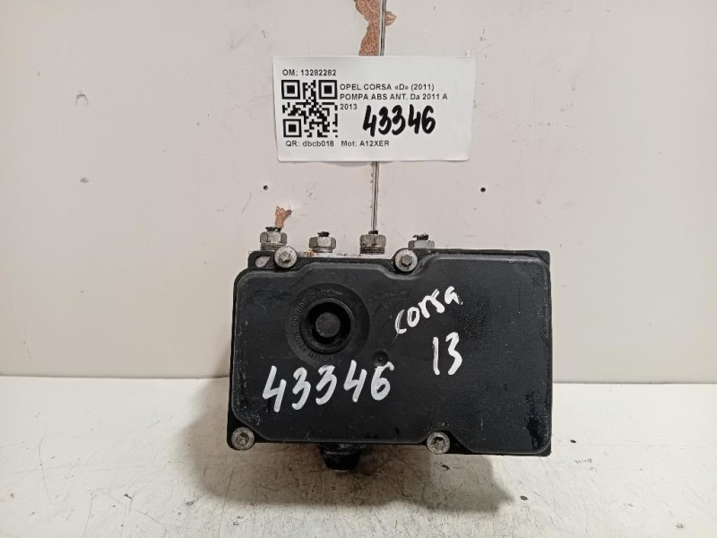 Pompa ABS ANT 13282282 Opel Corsa D 2011