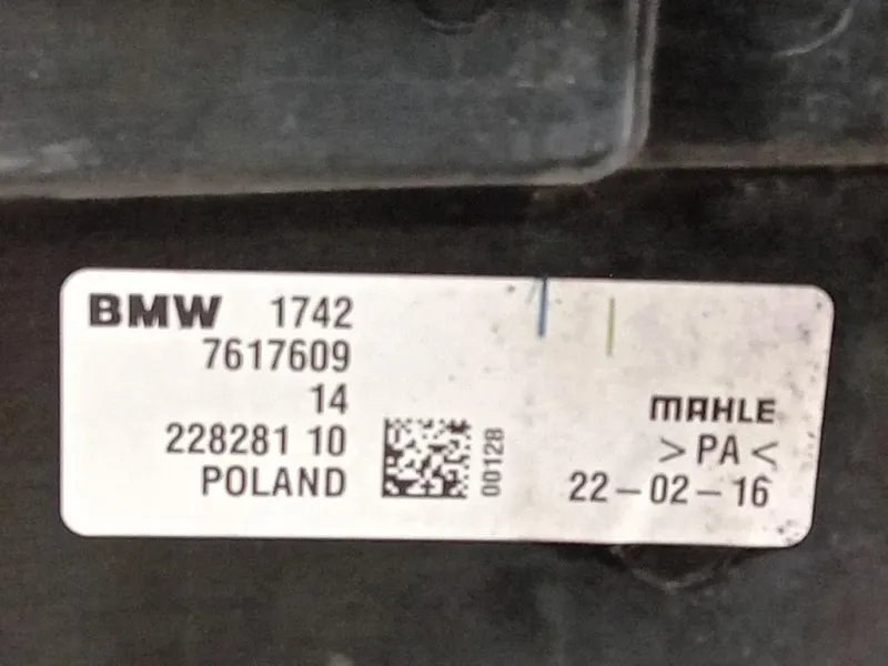 Musata + KIT Radiatori MUSATA COMPLETA F56 MINI ONE Mini MINI ONE F56 2014