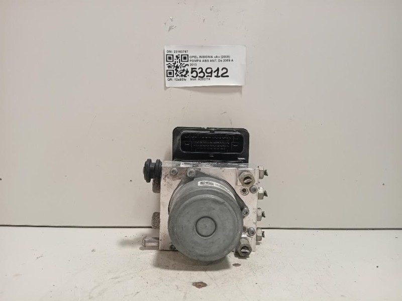 Pompa ABS ANT 23163767 Opel Insignia A 2009
