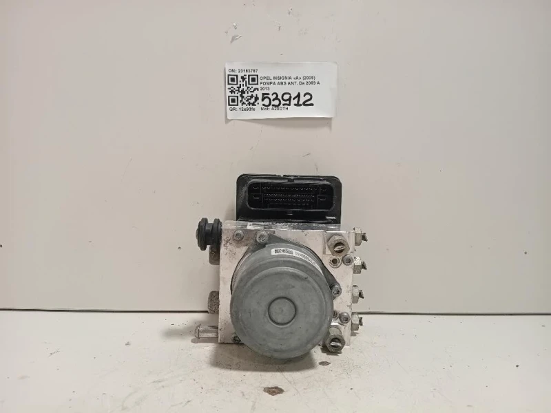 Pompa ABS ANT 23163767 Opel Insignia A 2009
