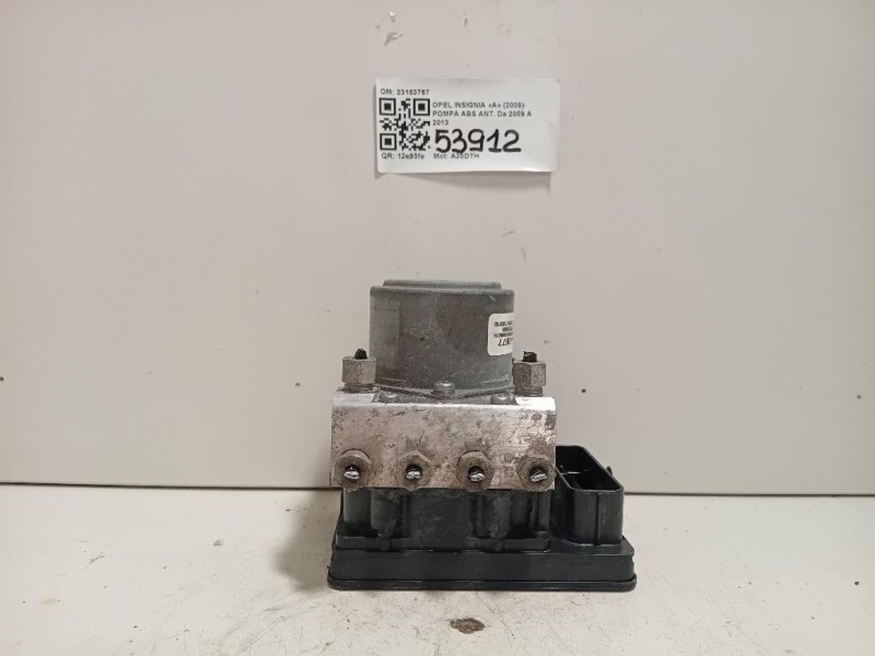 Pompa ABS ANT 23163767 Opel Insignia A 2009