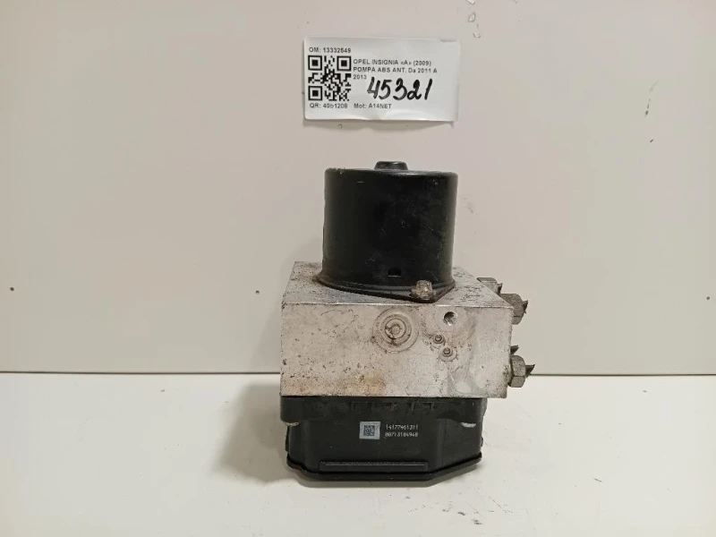 Pompa ABS ANT 13332549 Opel Insignia A 2009