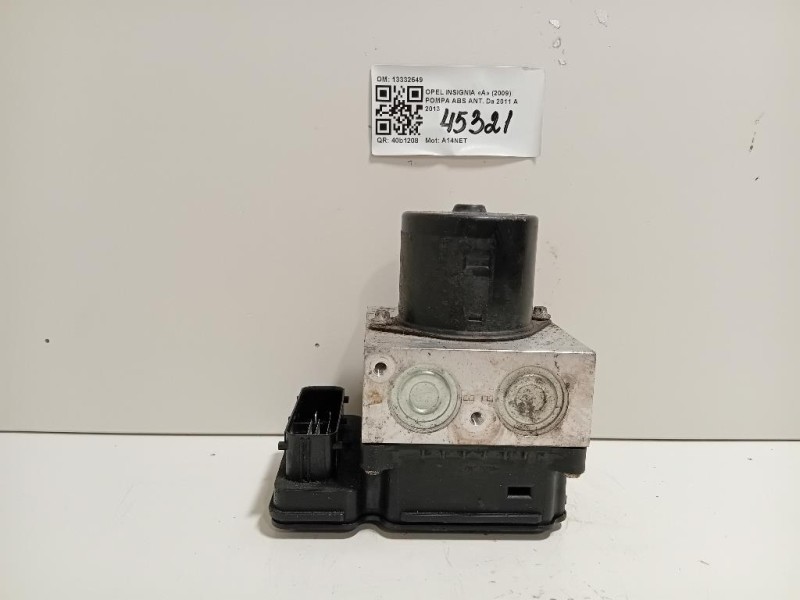 Pompa ABS ANT 13332549 Opel Insignia A 2009