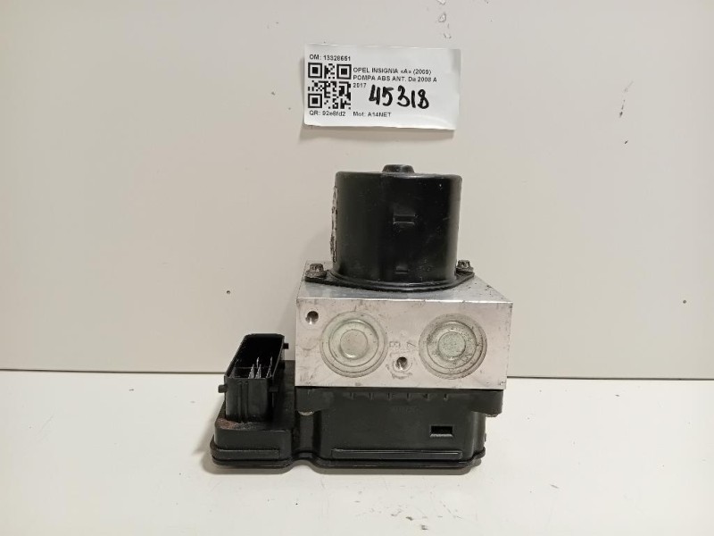 Pompa ABS ANT 13328651 Opel Insignia A 2009