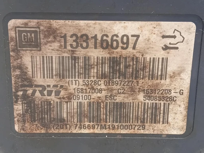 Pompa ABS ANT 13316697 Opel Insignia A 2009