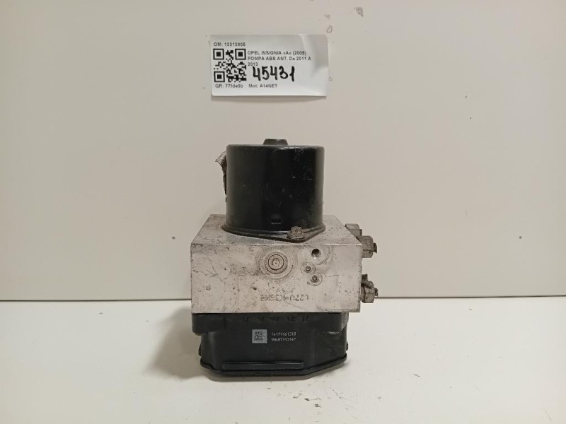 Pompa ABS ANT 13313805 Opel Insignia A 2009