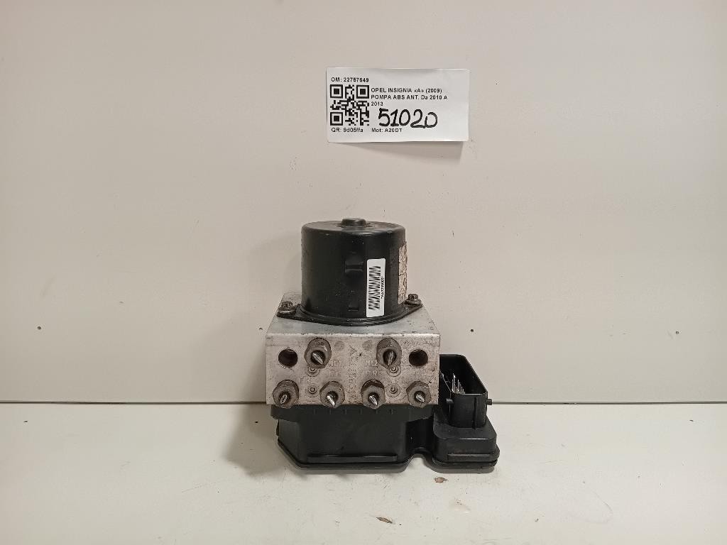 Pompa ABS ANT 22757649 Opel Insignia A 2009