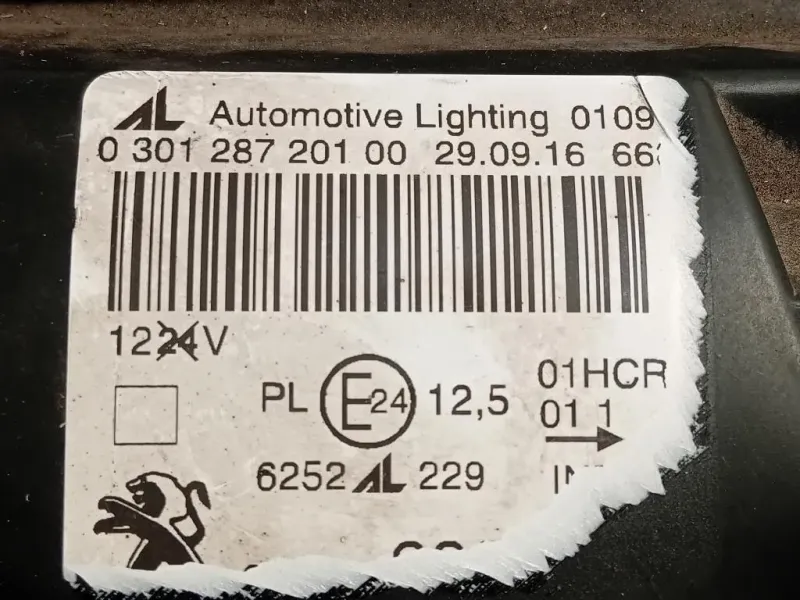 Musata + KIT Radiatori NO PARAFANGO DX Peugeot 308 II 2014