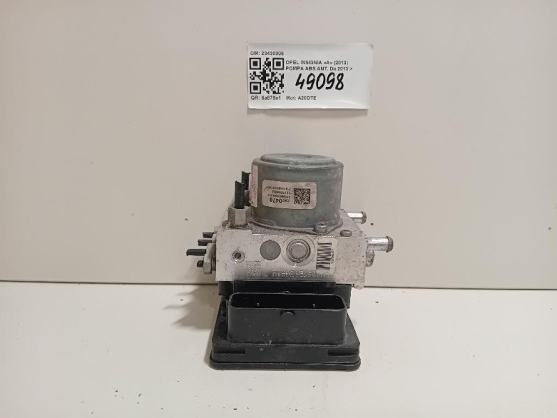 Pompa ABS ANT 23430008 Opel Insignia A 2013