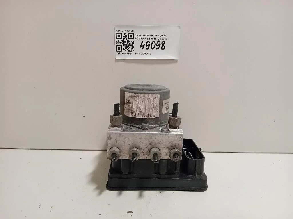 Pompa ABS ANT 23430008 Opel Insignia A 2013