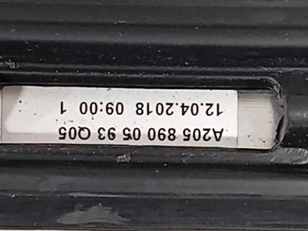 Barra Portapacchi Tetto SX A2058900593 Mercedes Classe C W205 2014