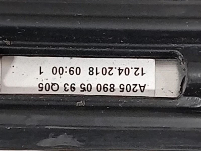Barra Portapacchi Tetto SX A2058900593 Mercedes Classe C W205 2014