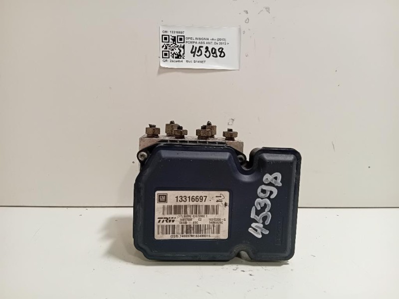 Pompa ABS ANT 13316697 Opel Insignia A 2013