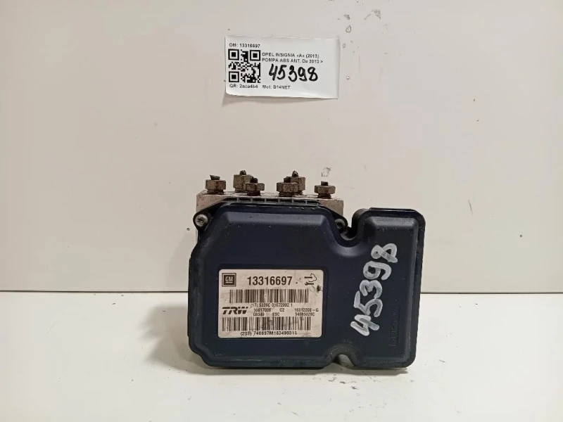 Pompa ABS ANT 13316697 Opel Insignia A 2013