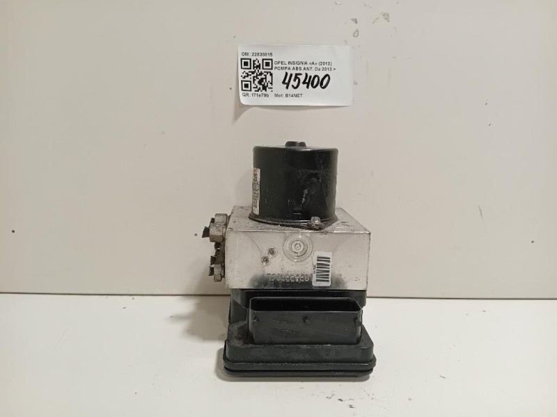 Pompa ABS ANT 22838815 Opel Insignia A 2013