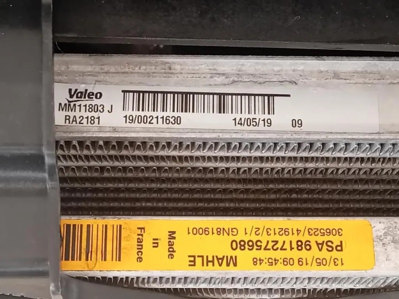 Musata + KIT Radiatori MUSATA + KIT RADIATORI Peugeot 5008 II 2017