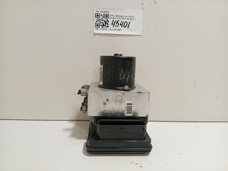 Pompa ABS ANT 22838815 Opel Insignia A 2013