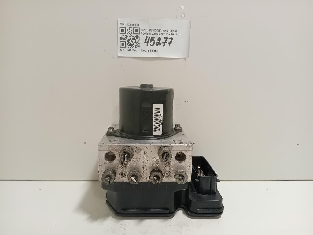 Pompa ABS ANT 22838815 Opel Insignia A 2013