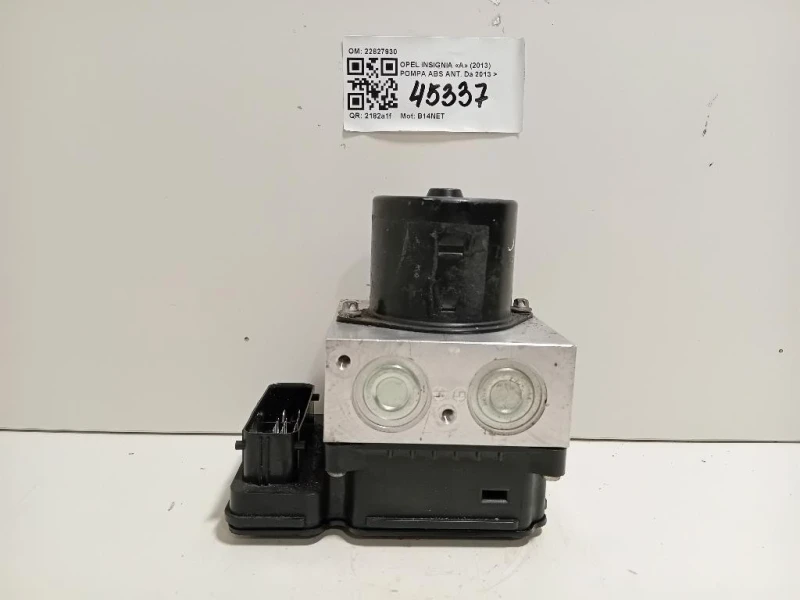 Pompa ABS ANT 22827930 Opel Insignia A 2013