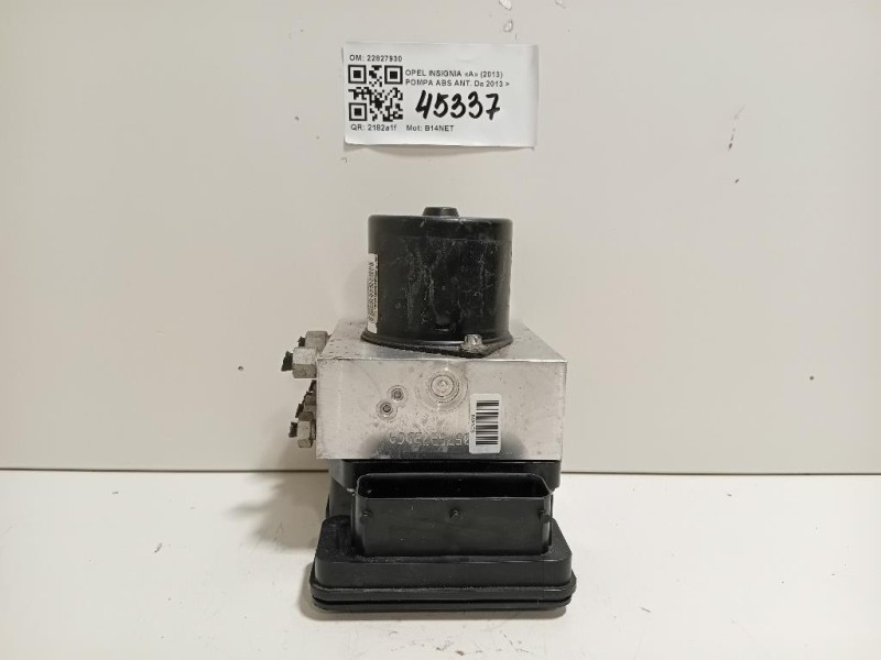 Pompa ABS ANT 22827930 Opel Insignia A 2013